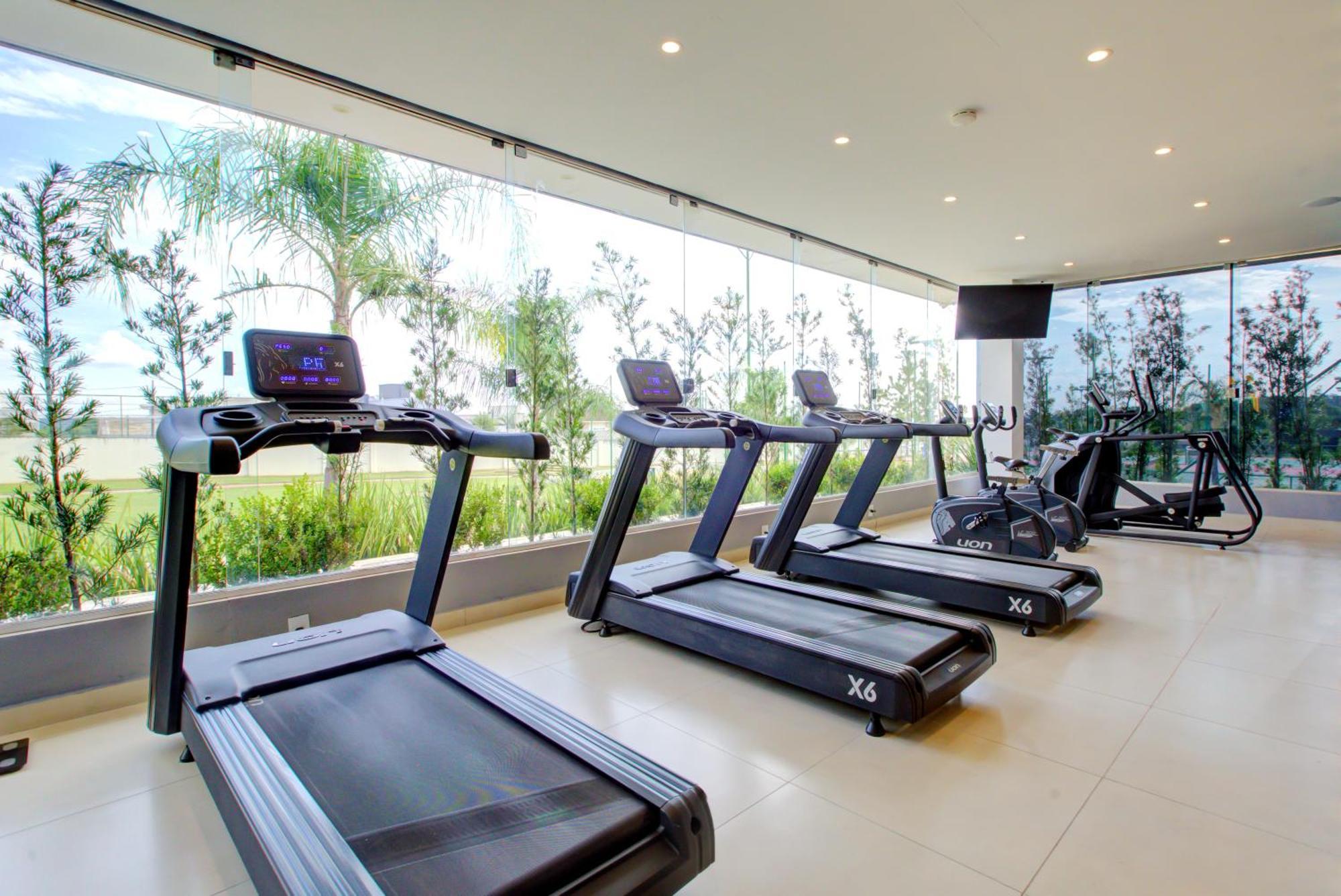 Doubletree By Hilton - Resort - Фос-ду-Іґуасу Екстер'єр фото A gym at a hotel